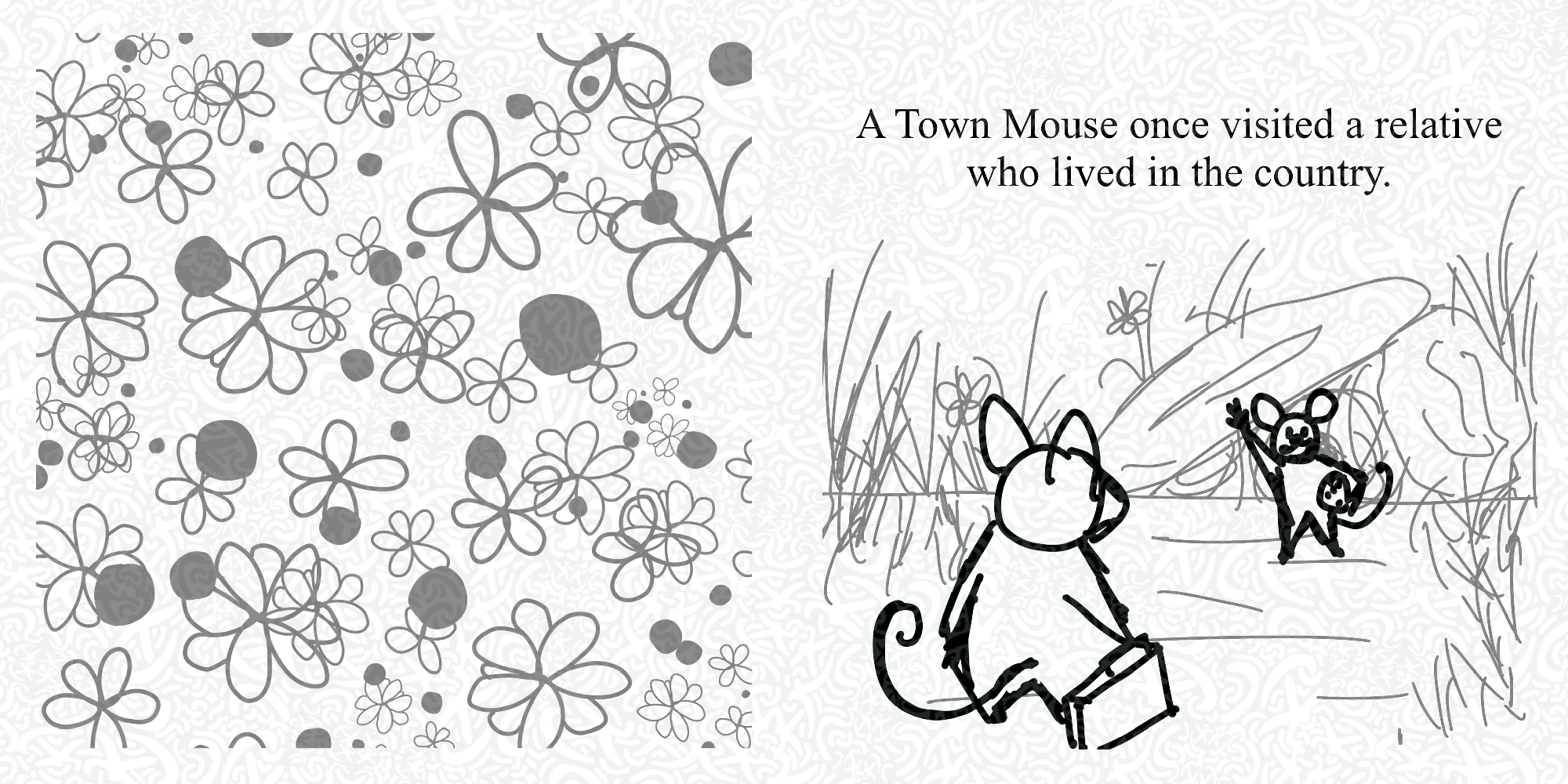 The Town Mouse and the Country Mouse Page 1-2